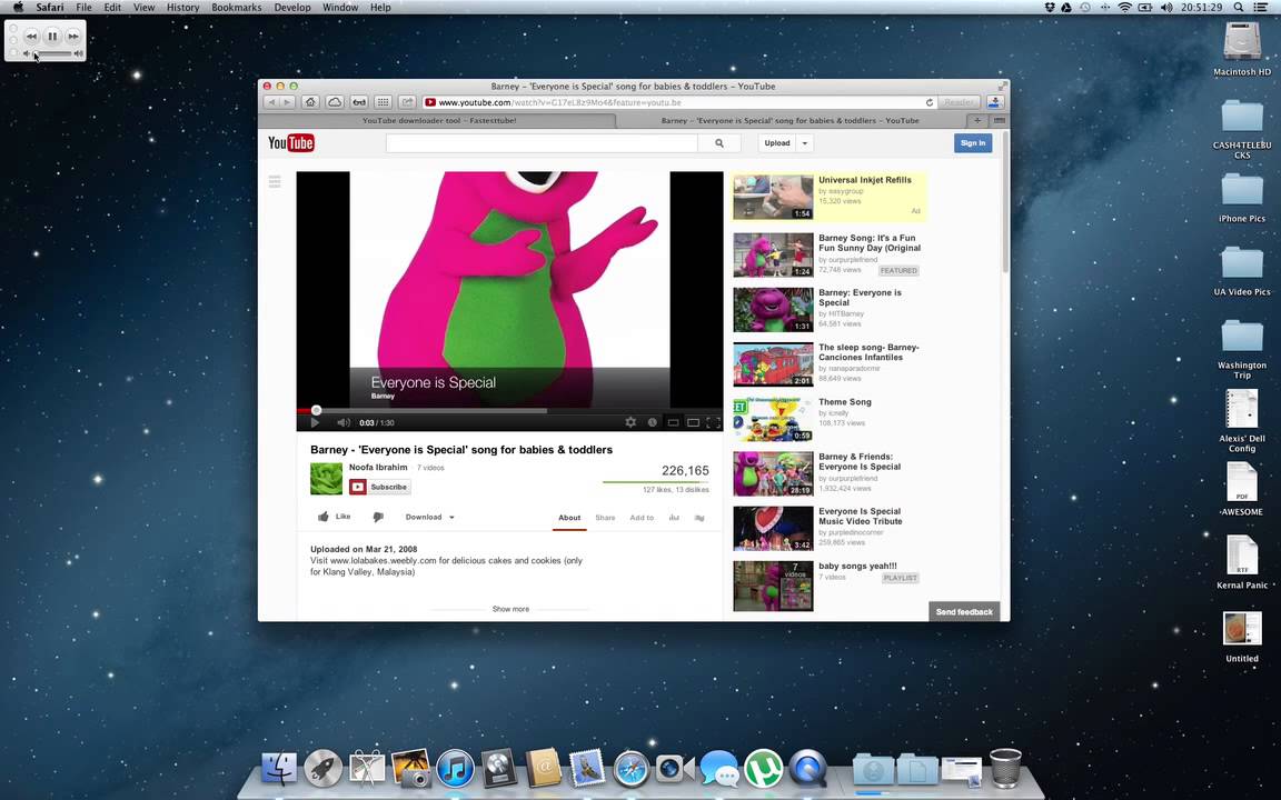 How to download from youtube to a mac for free